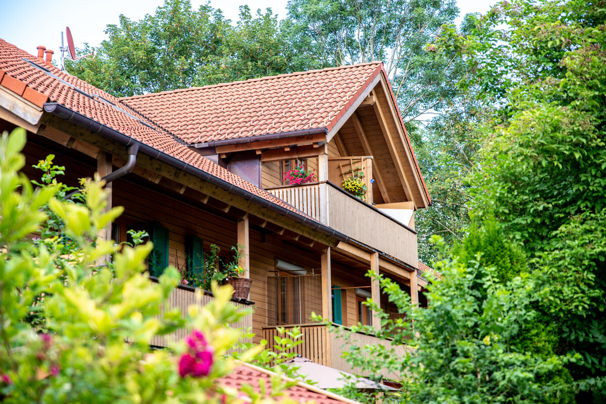 Blick auf die Immobilie