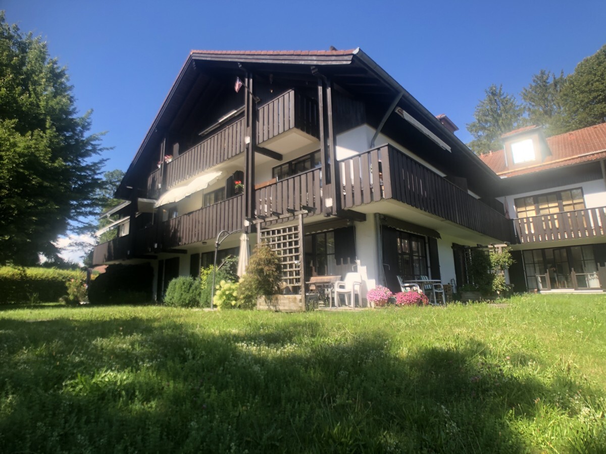 Blick auf die Immobilie 