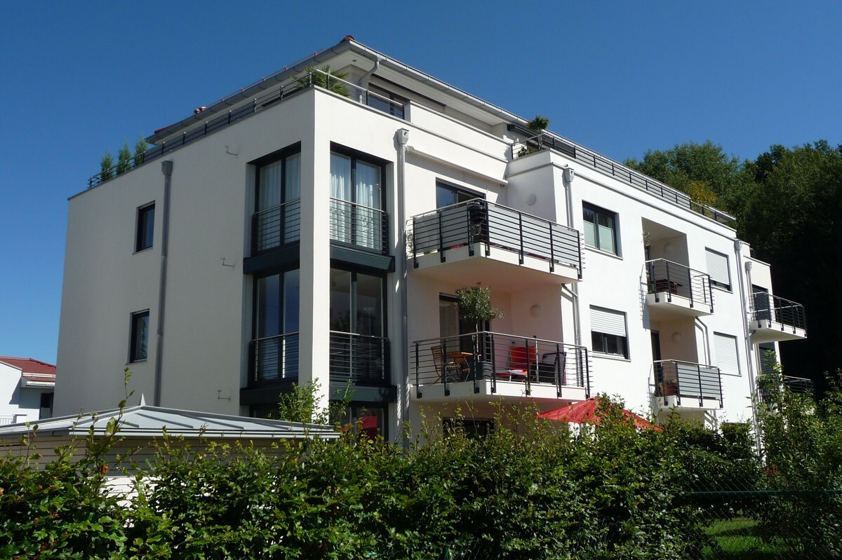 Blick auf die Immobilie