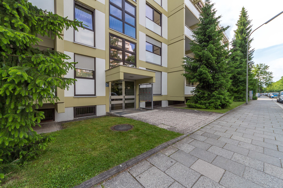 Blick auf die Immobilie