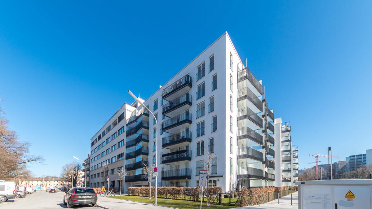 Blick auf die Immobilie