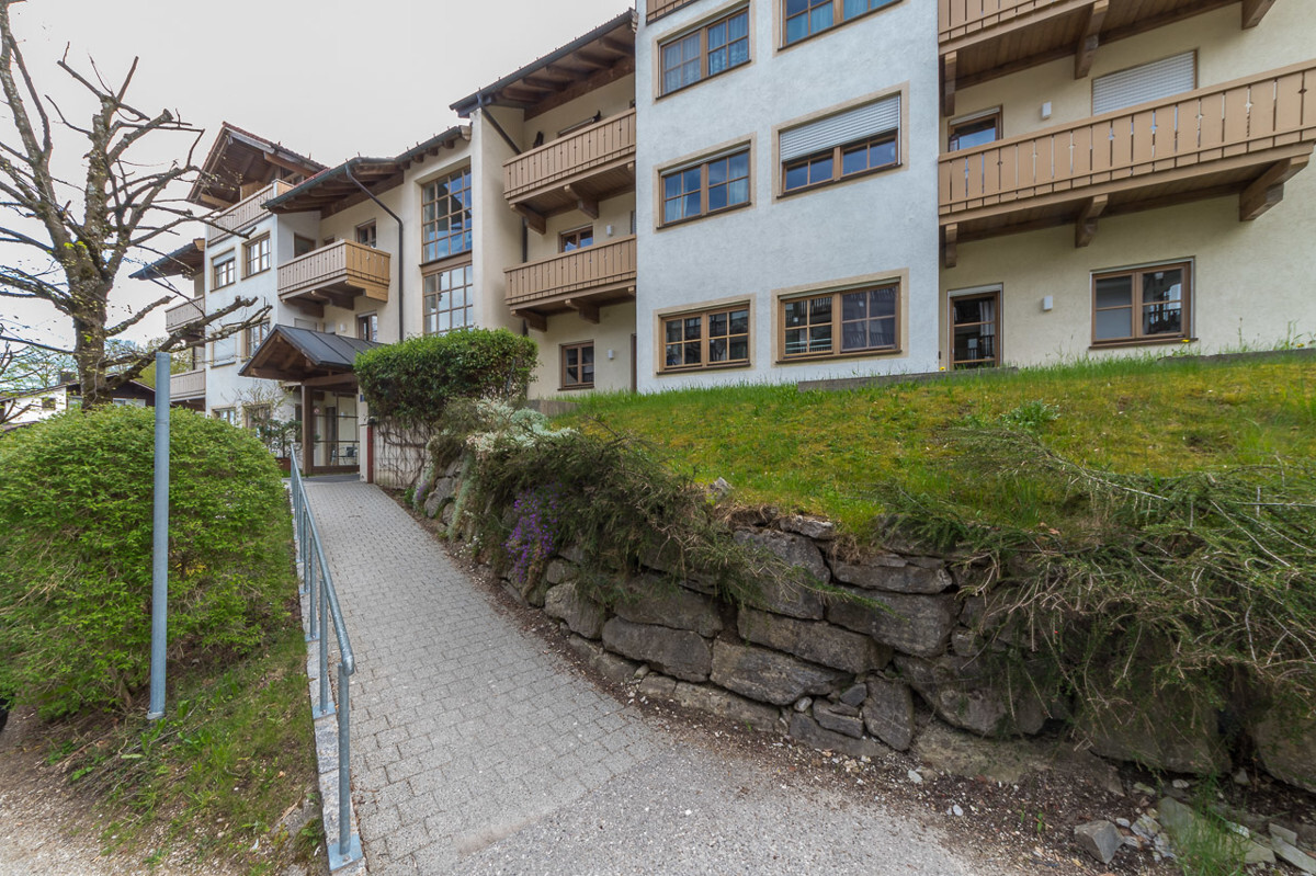 Blick auf die Immobilie