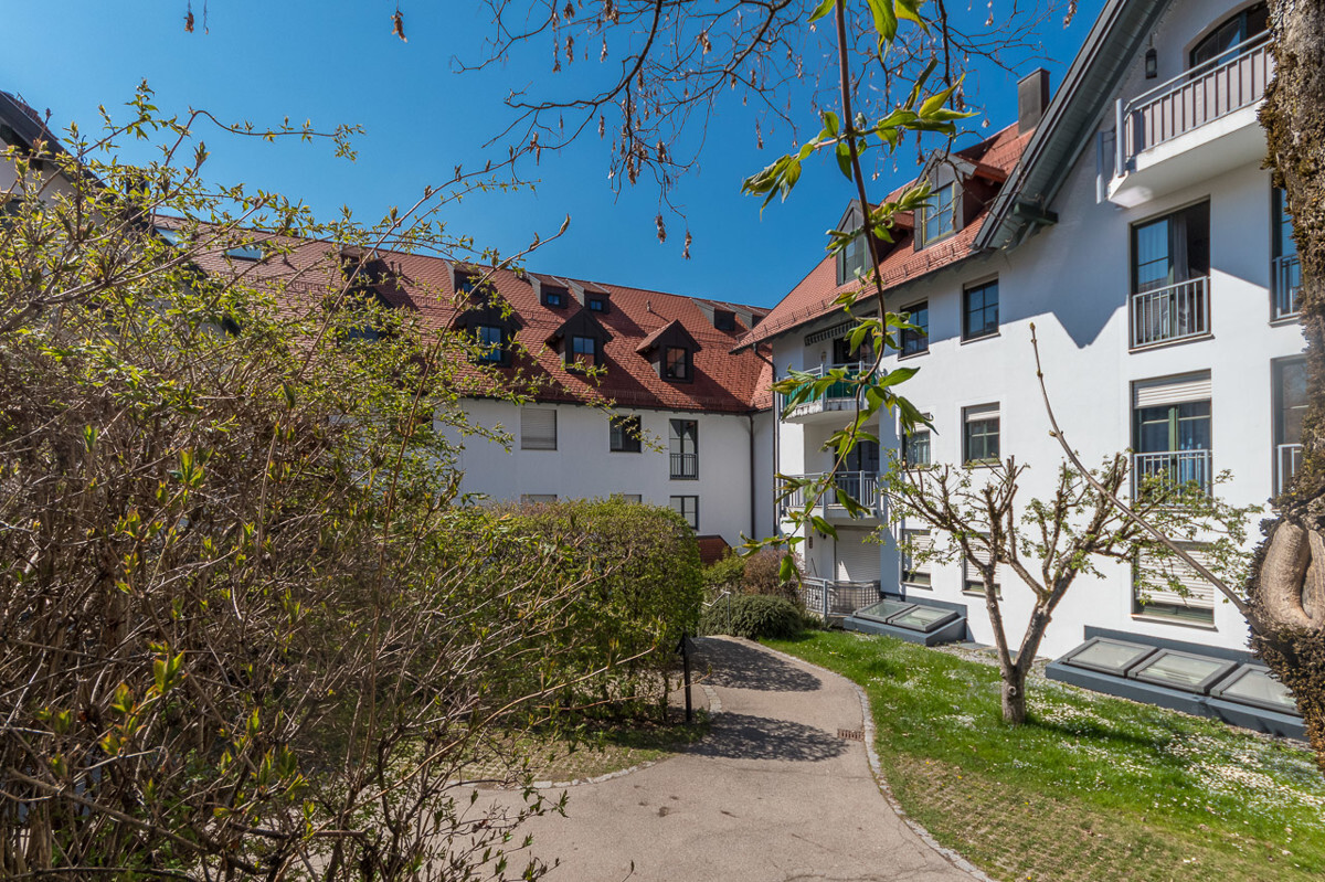 Blick in den Innenhof