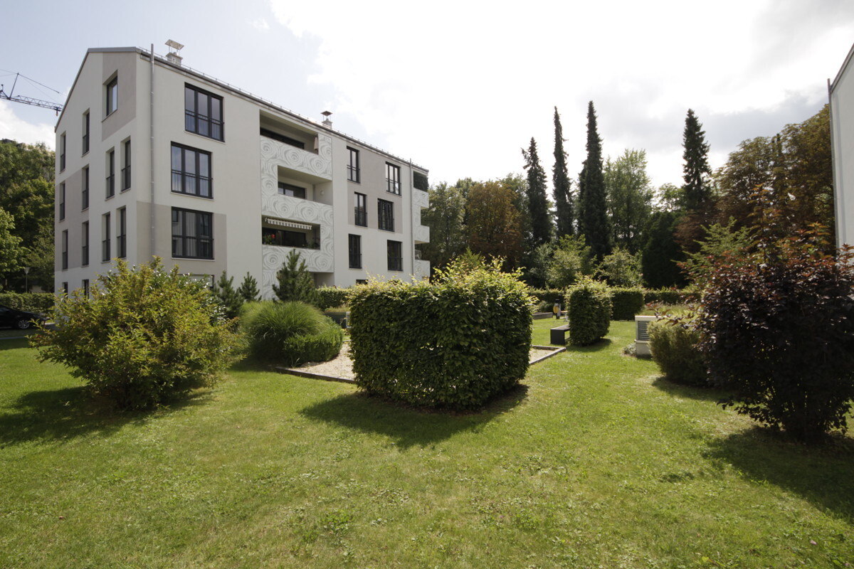 Blick auf die Immobilie