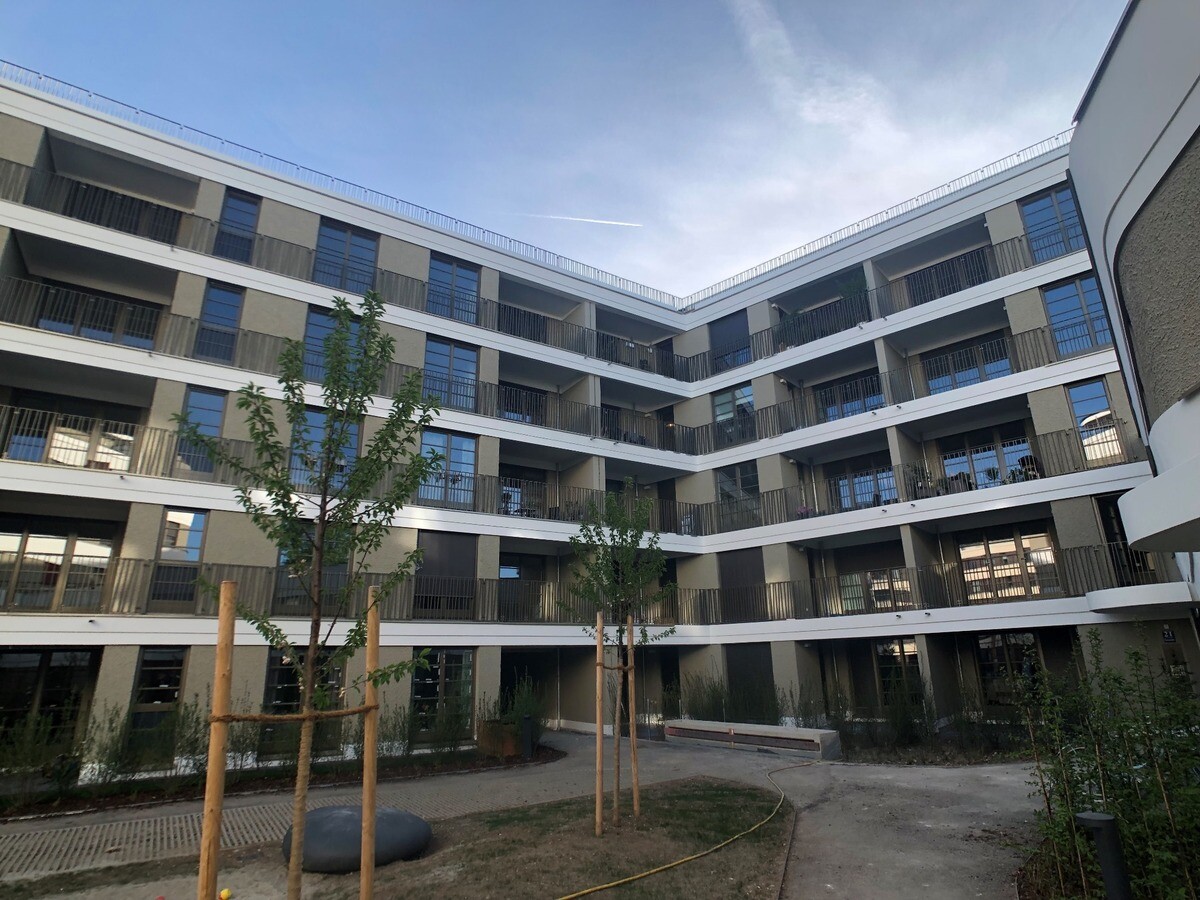 Blick auf die Immobilie