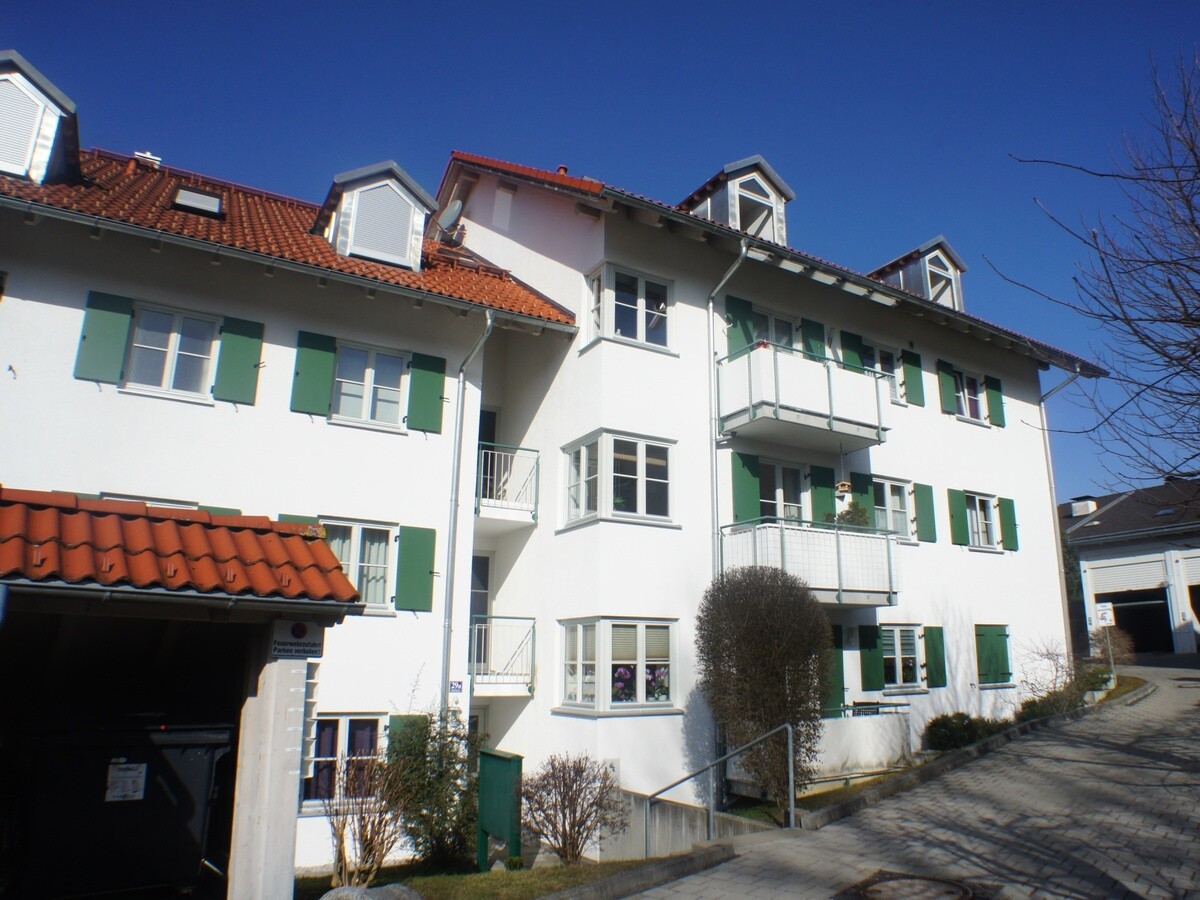 Blick auf die Immobilie