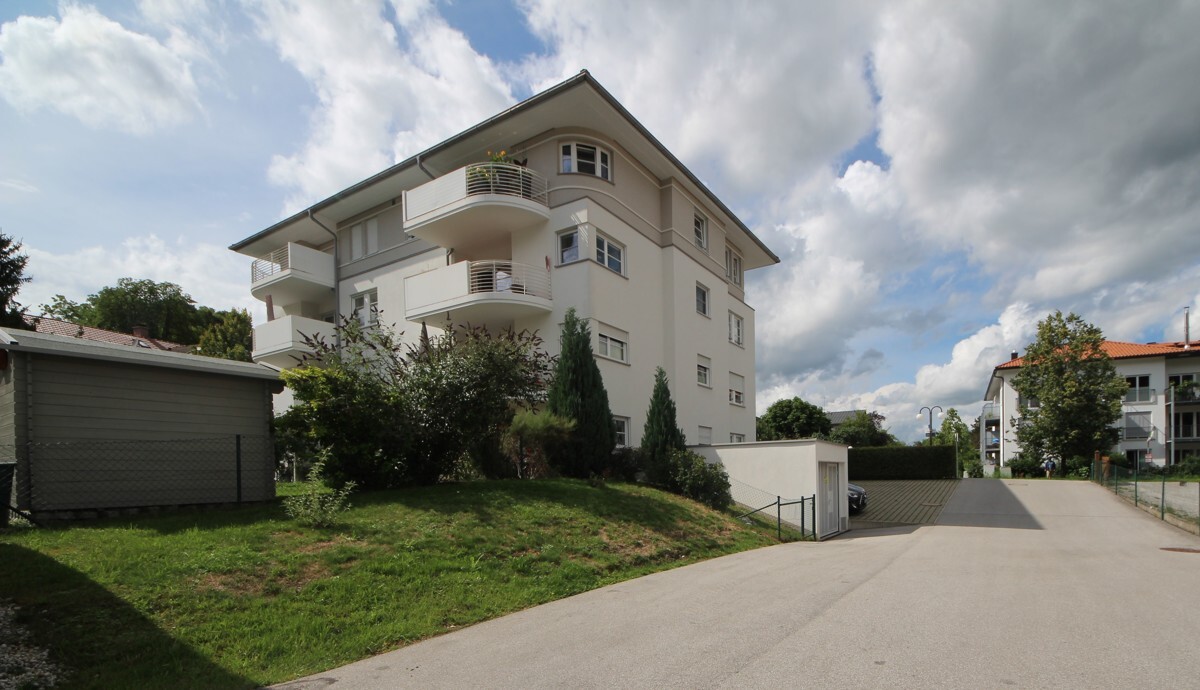 Blick auf die Immobilie