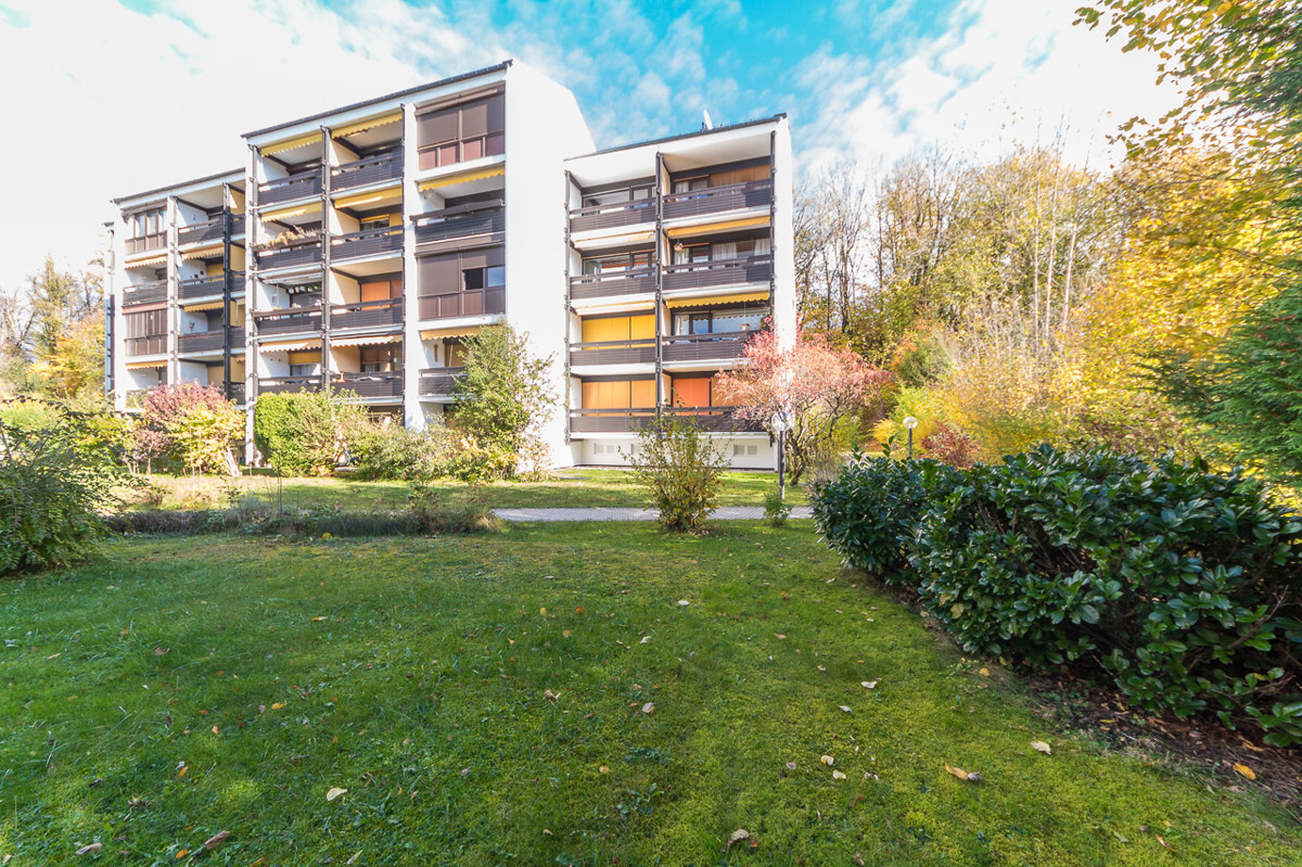 Blick auf die Immobilie