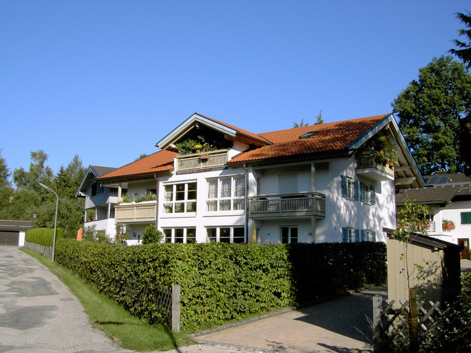 Blick auf die Immobilie