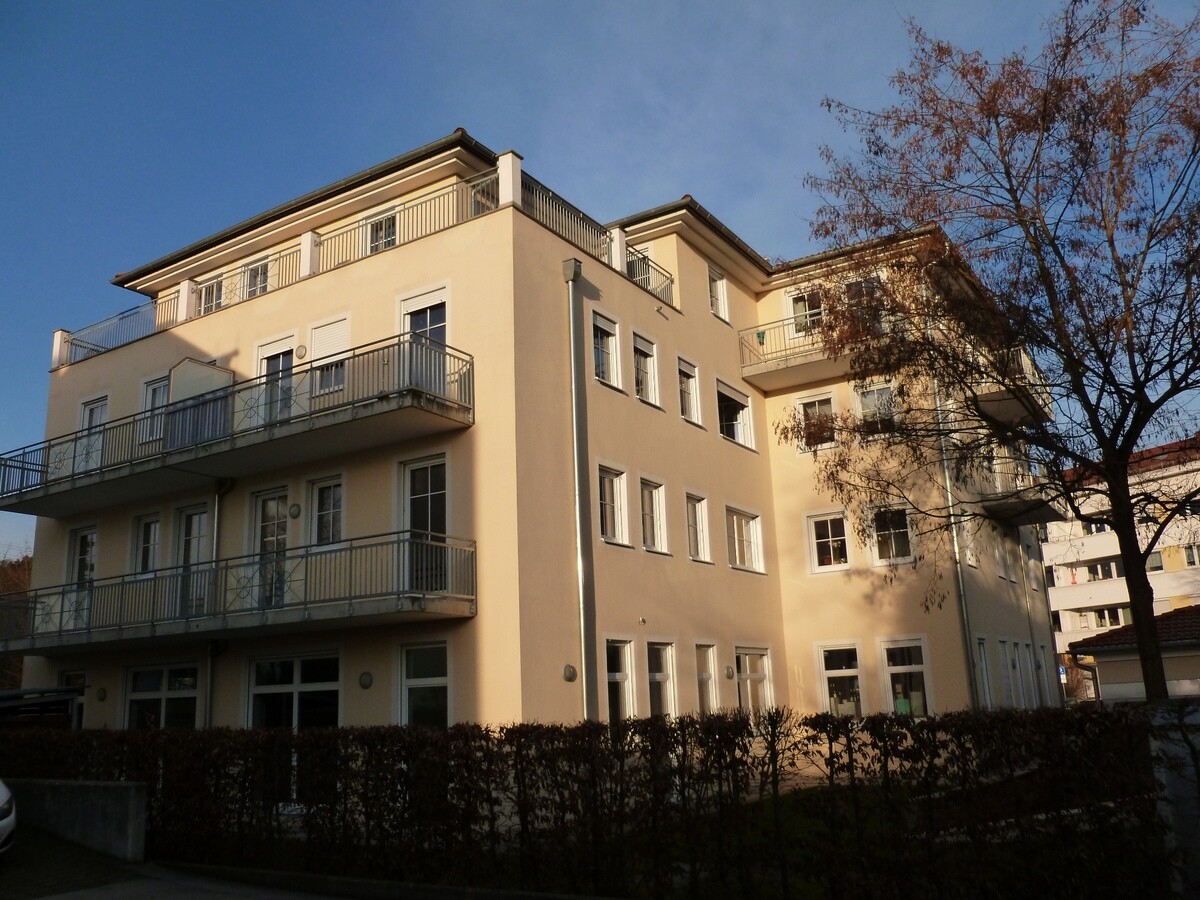 Blick auf die Immobilie