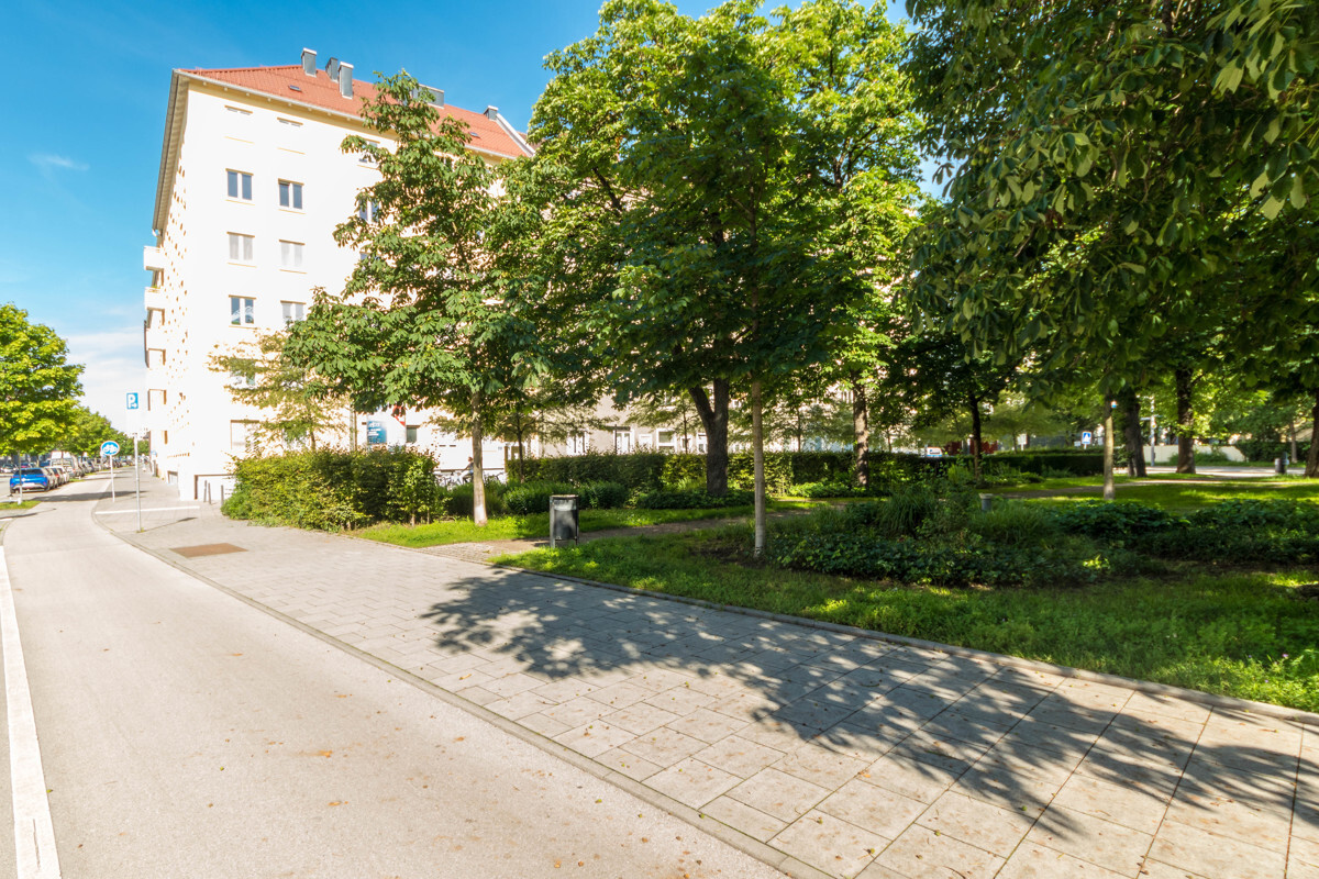 Blick auf die Immobilie