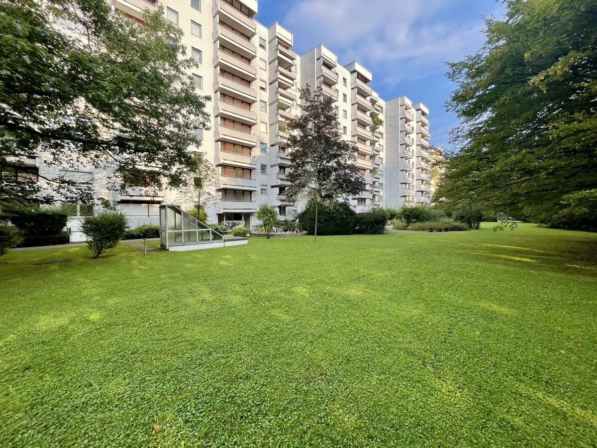 Blick auf die Immobilie