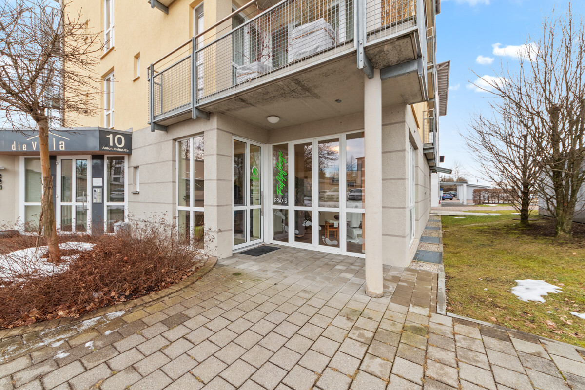 Blick auf die Immobilie