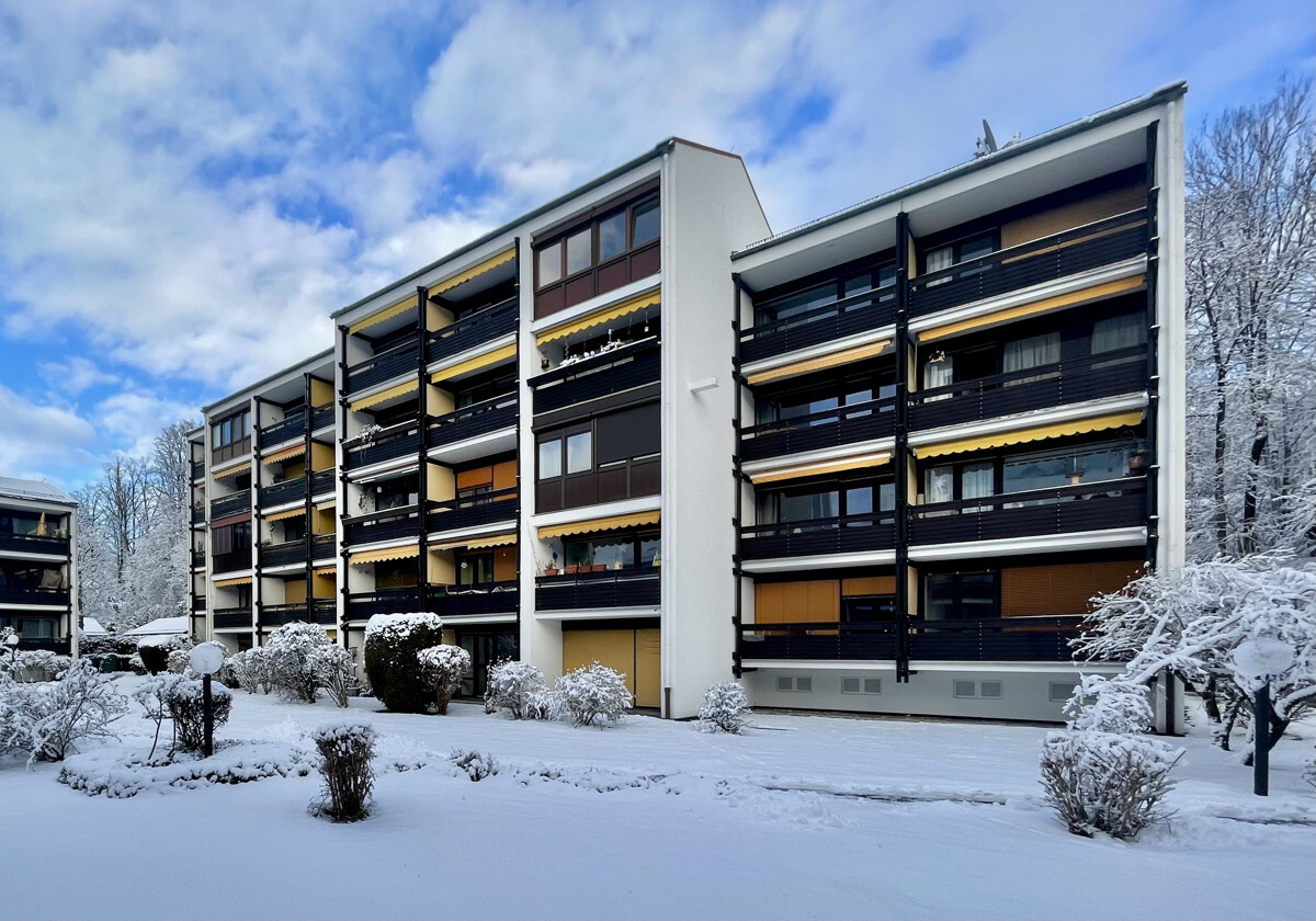 Blick auf die Immobilie