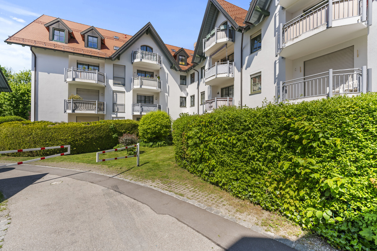 Blick auf die Immobilie