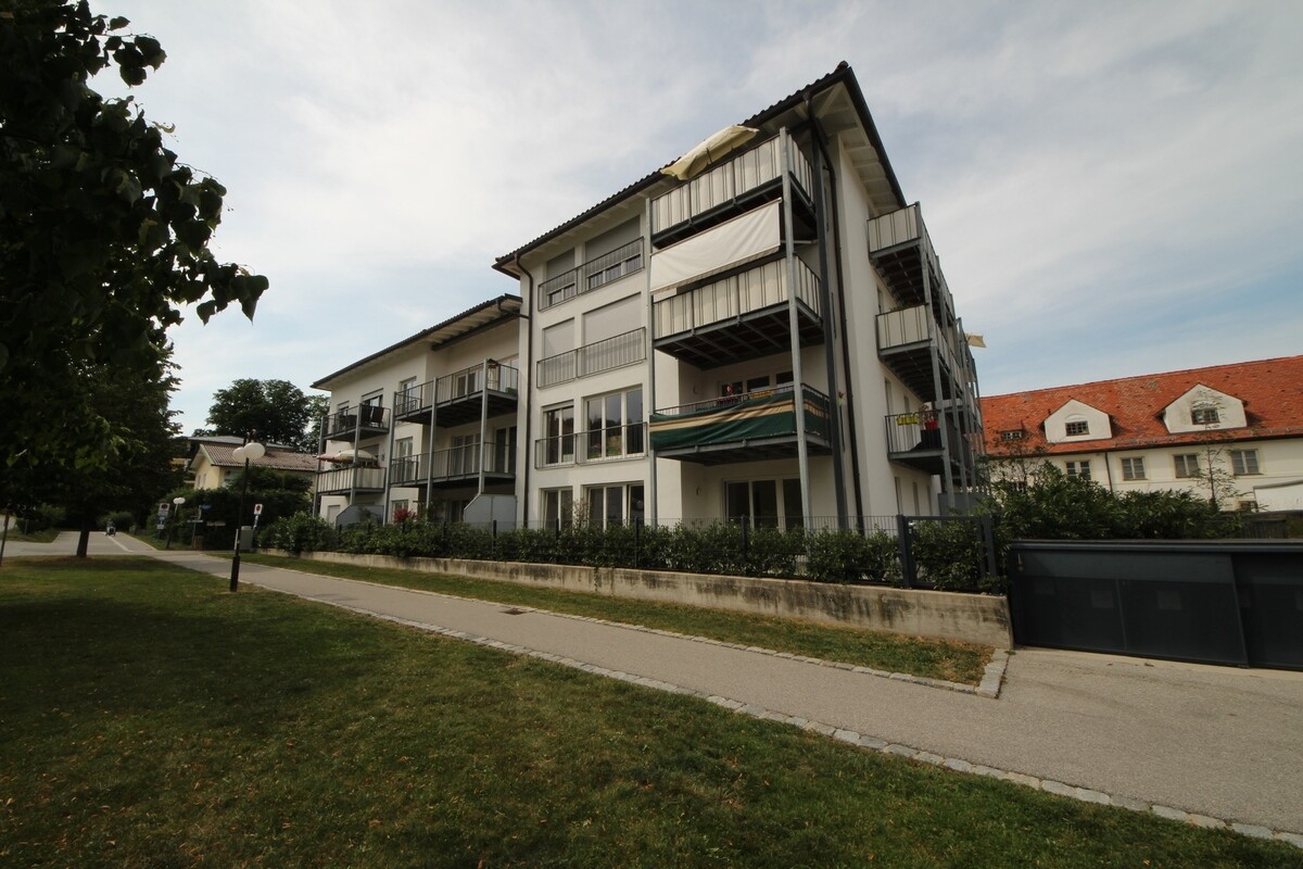 Blick auf die Immobilie