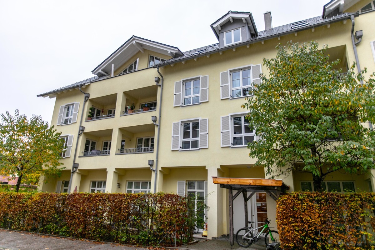 Blick auf die Immobilie