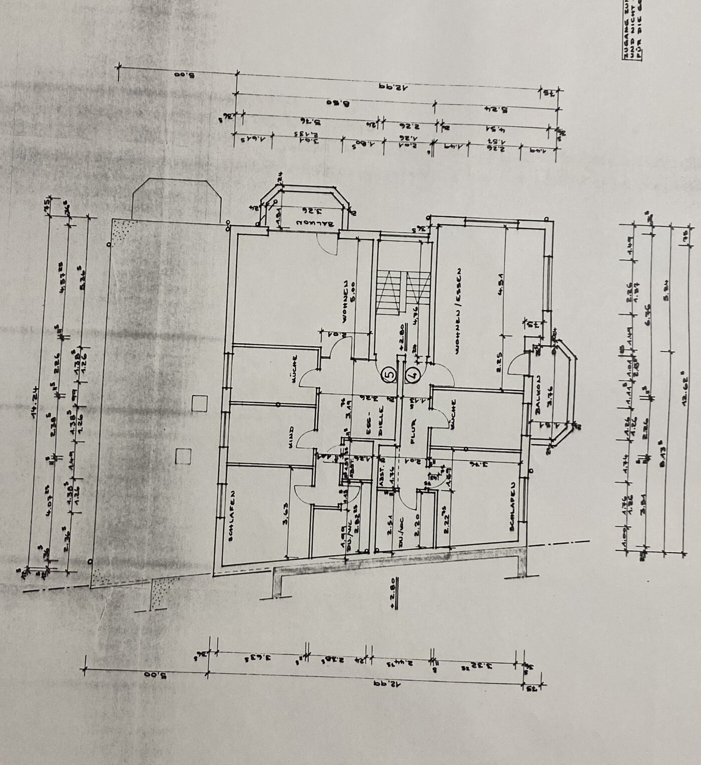 Grundriss Regelgeschoss
