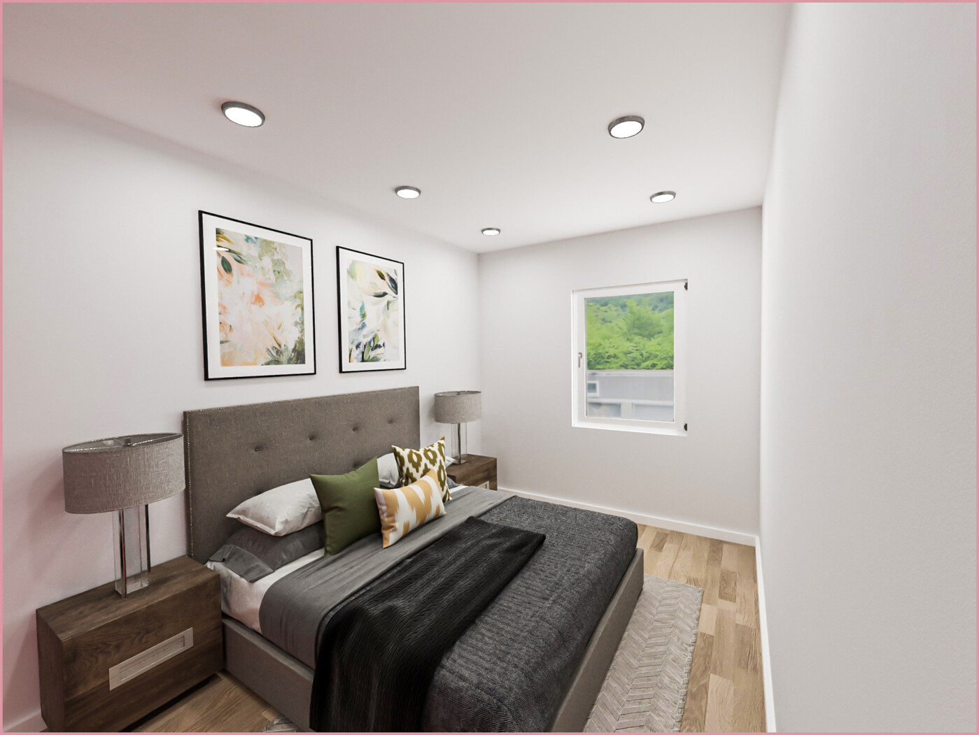 Kinder-/Schlaf-/Arbeitszimmer (visualisiert)