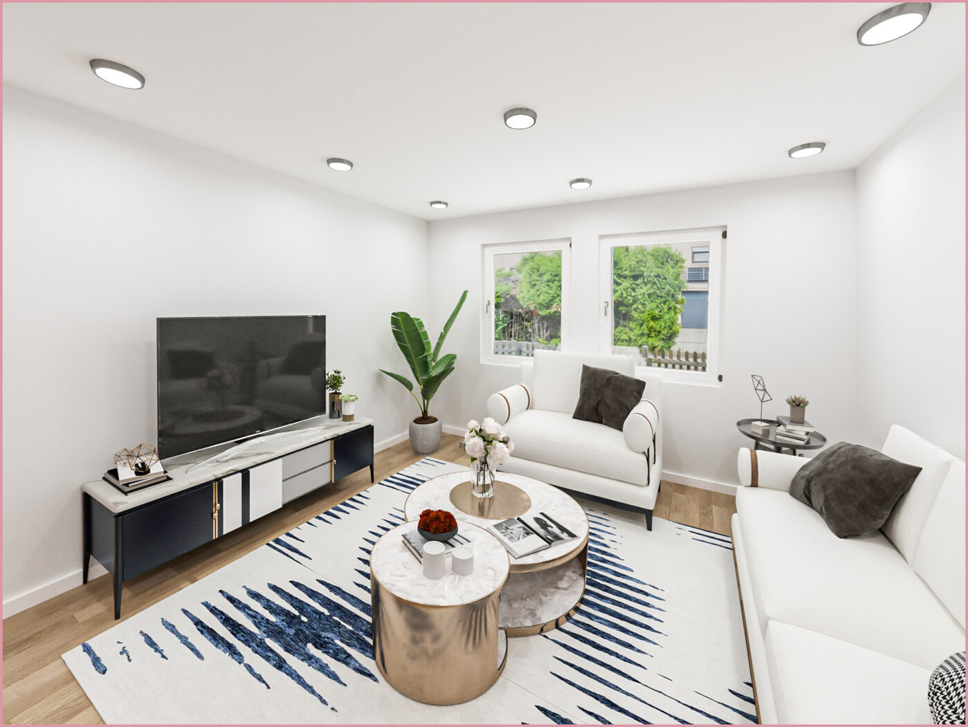 Wohnzimmer (visualisiert)
