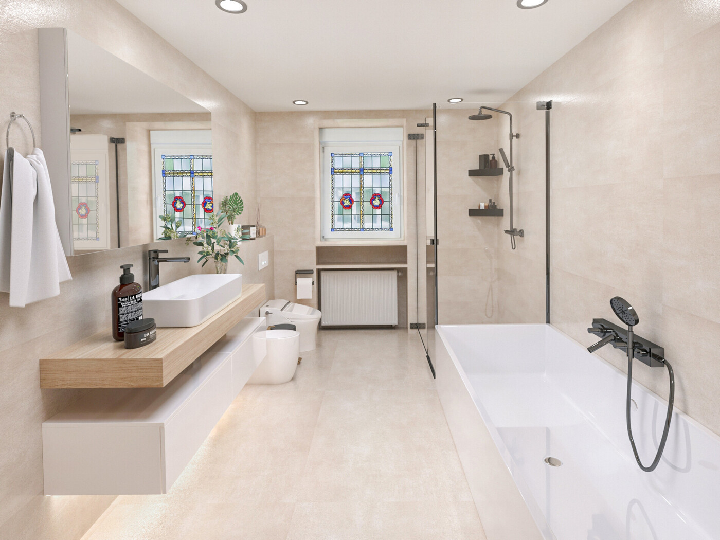 Badezimmer (visualisiert)