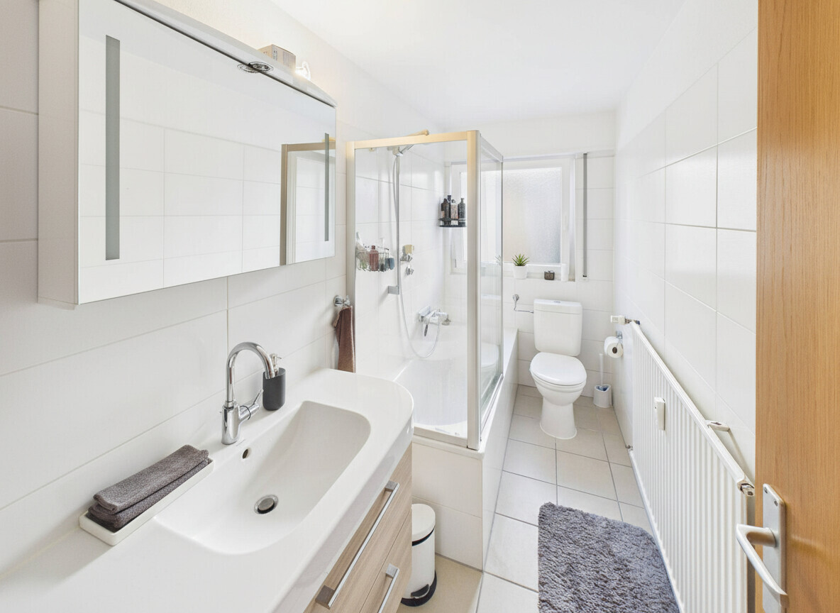 Badezimmer / WC (visualisiert)