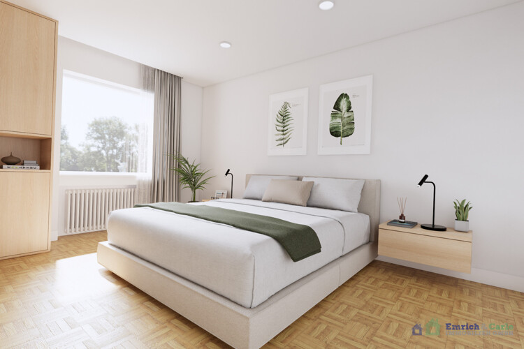 Schlafzimmer_Visualisierung