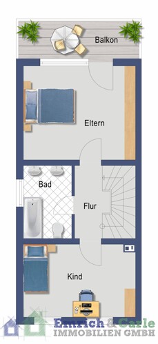 Grundriss Obergeschoss