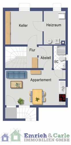 Grundriss Untergeschoss