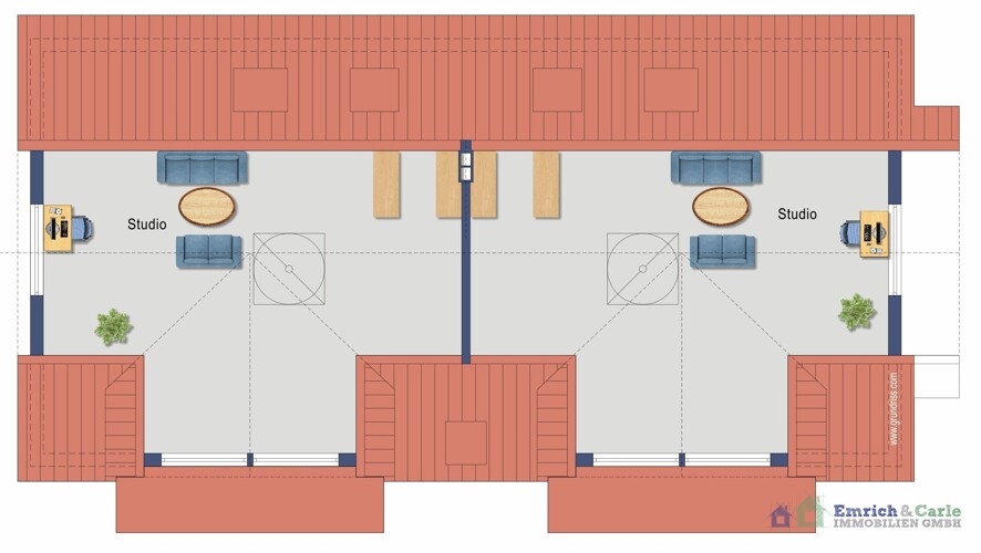 Studio Dachgeschoss