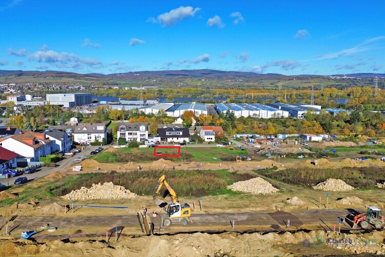 Baugebiet (hier: mit Blick in den Rheingau)