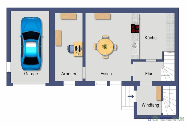 Grundriss Hauptgebäude EG