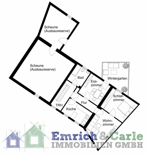 Grundriss Obergeschoss