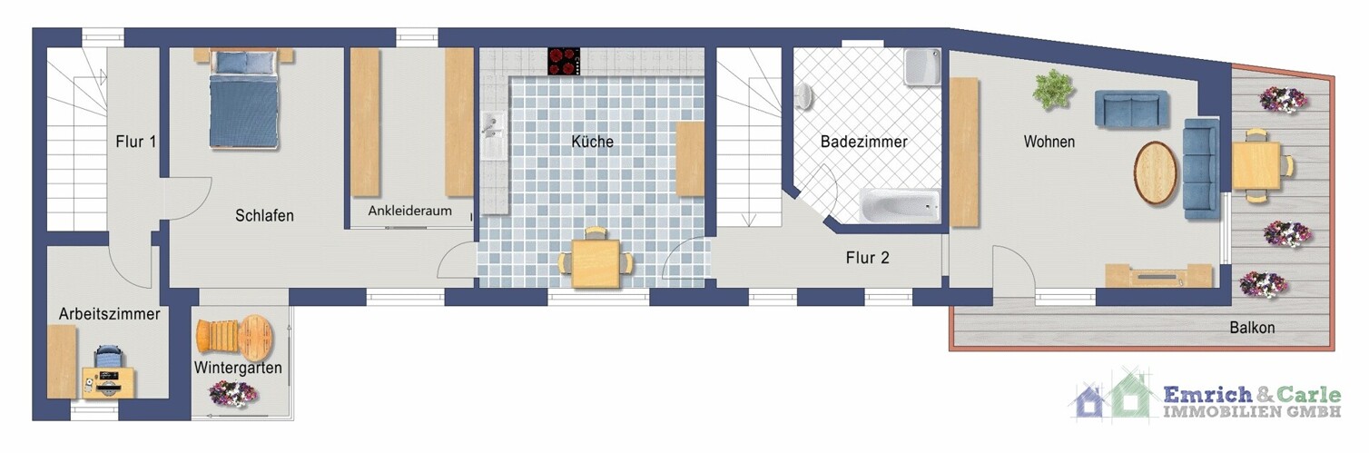 Grundriss Obergeschoss