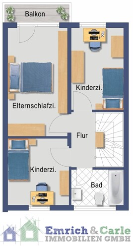 Grundriss Obergeschoss