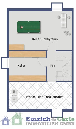 Grundriss Untergeschoss