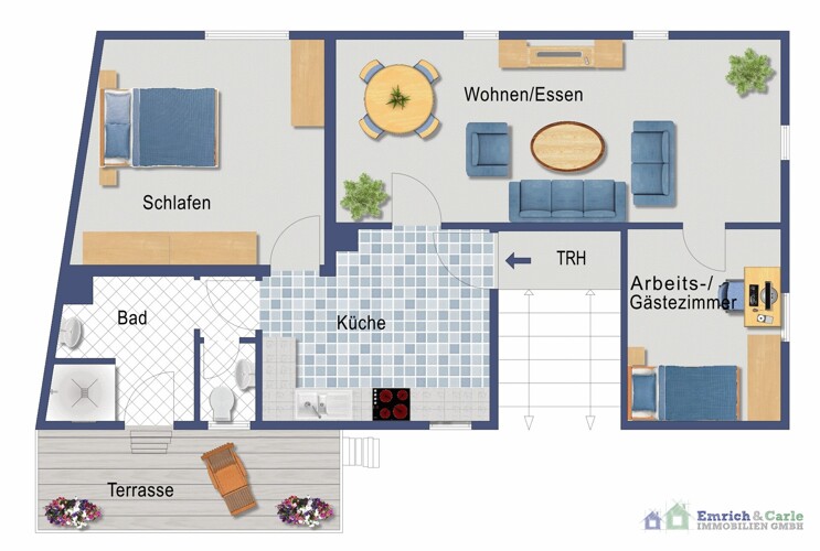 Grundriss Erdgeschoss