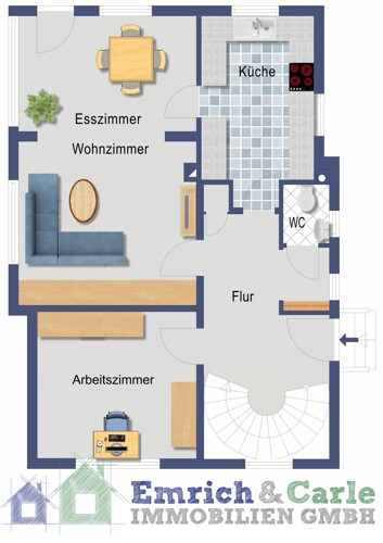 Grundriss Erdgeschoss