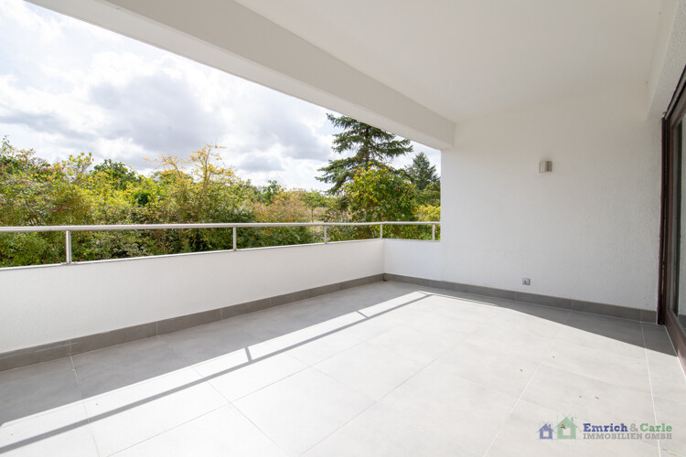 Loggia hinten