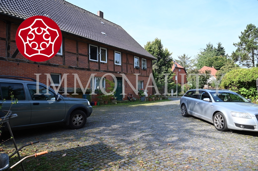 gepflasterter Hof