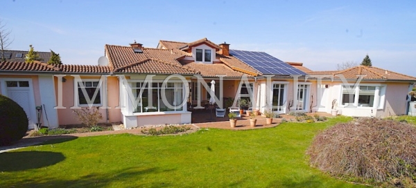 Gartenseite des Hauses