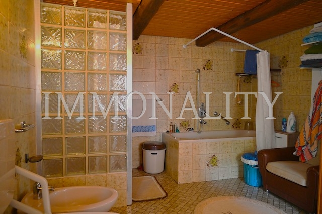 Badezimmer, Dusche, Wanne