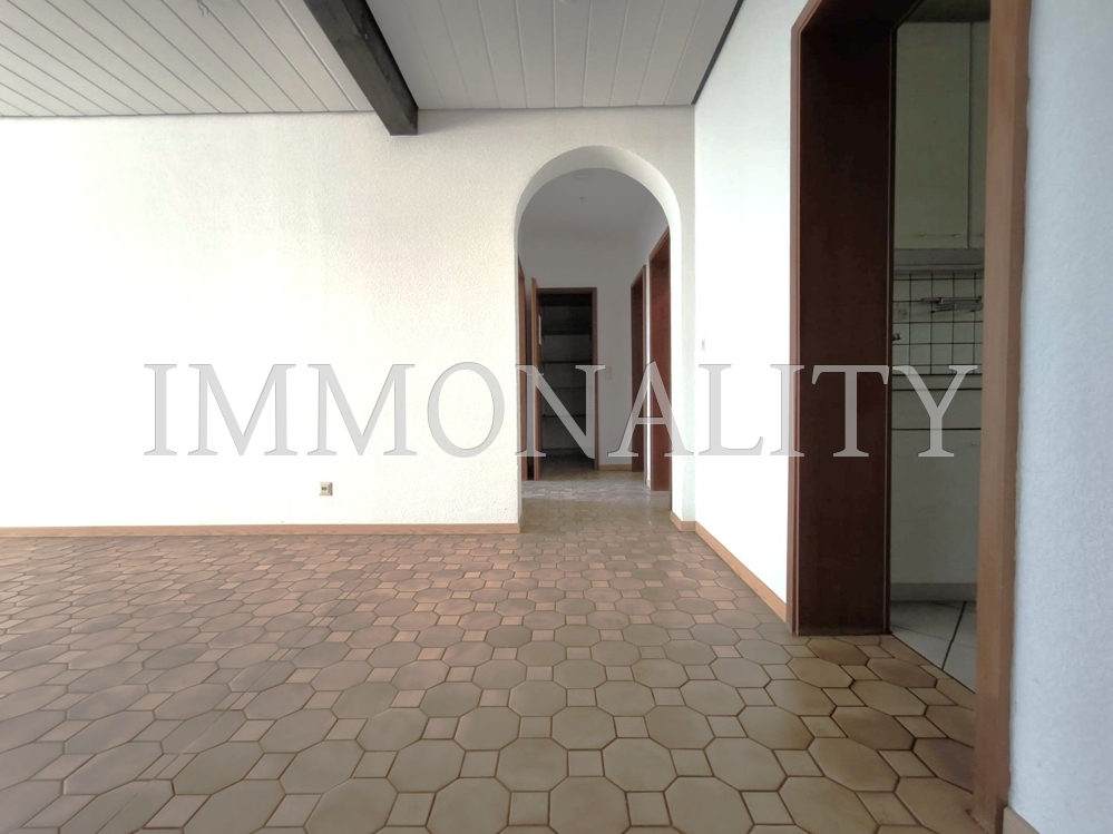 Blick von der Diele zum Schlaftrakt