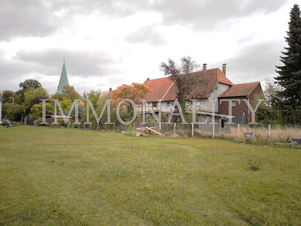 Rückansicht mit Garten