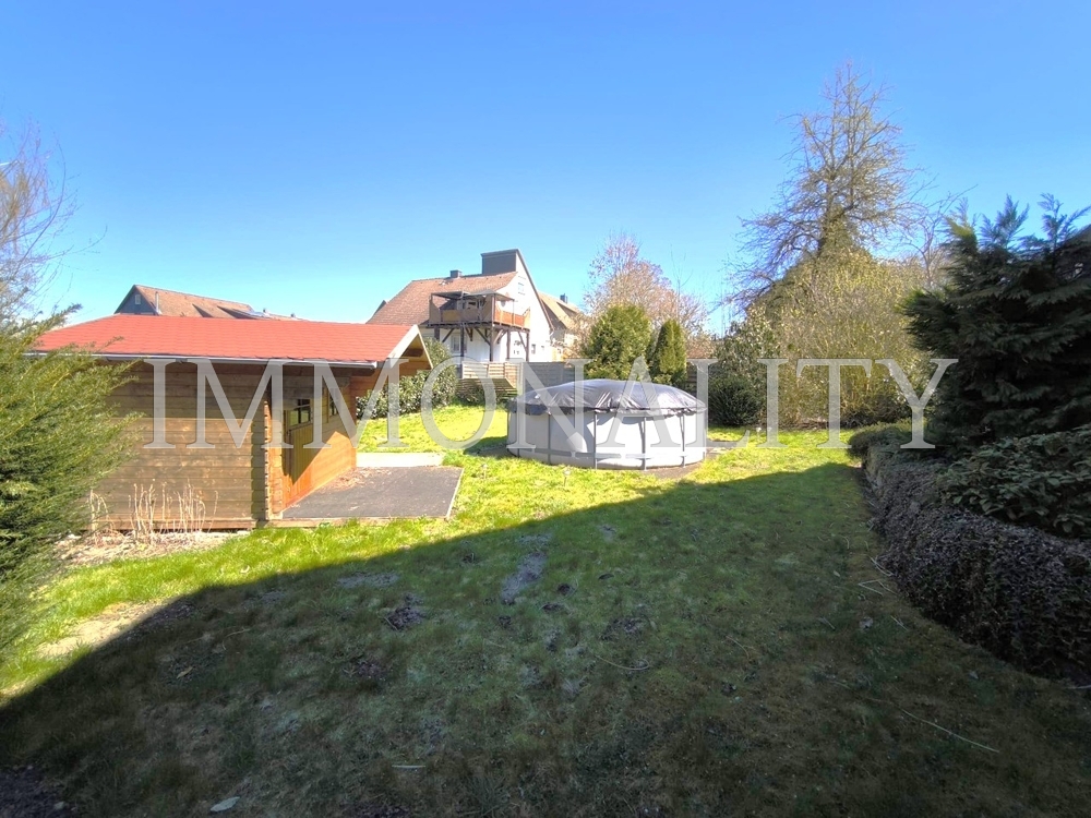 Erholungsbereich mit Hütte