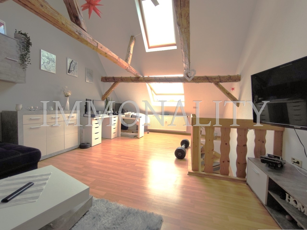 Whg2 Wohnzimmer, Dachfenster