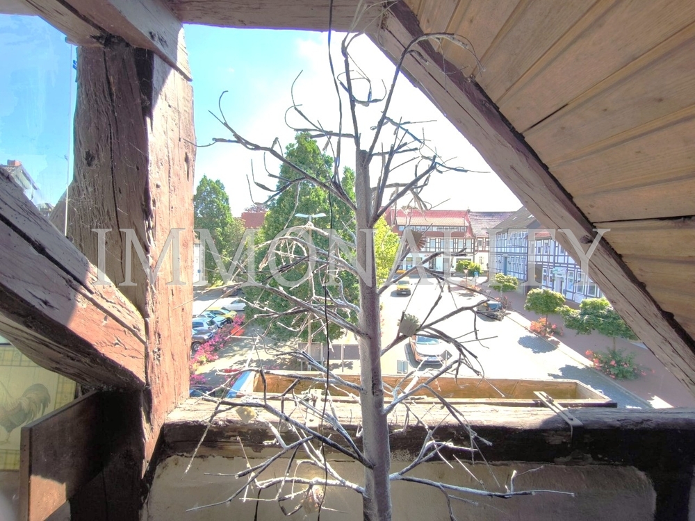 Whg1 DG Blick auf den Marktplatz
