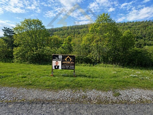 Verkaufsschild am Grundstück