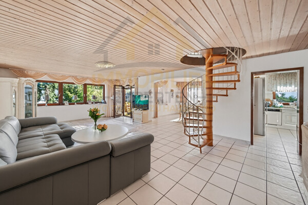 Wohnzimmer mit herrlichem Ausblick