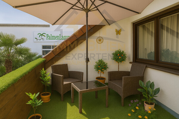 Loggia im Dachgeschoss